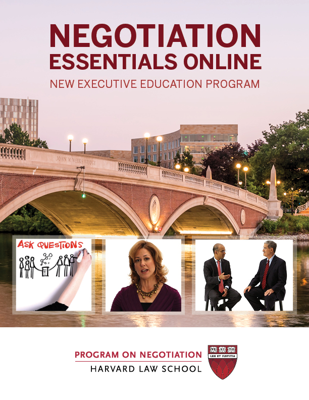 Negotiation Essentials Online cover