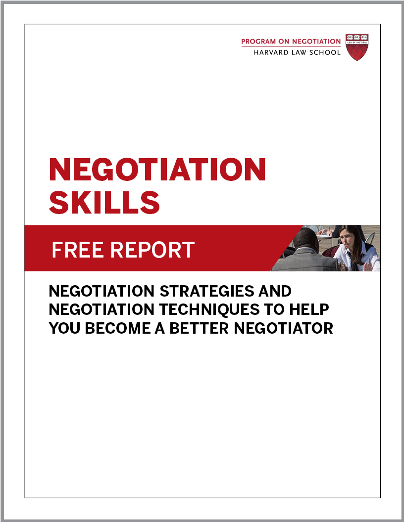 Negotiation Research on Mediation Techniques: Focus on Interests - PON -  Program on Negotiation at Harvard Law School