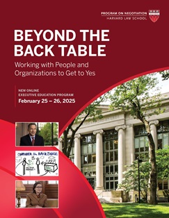 Beyond the Back Table February 2025 Program Guide