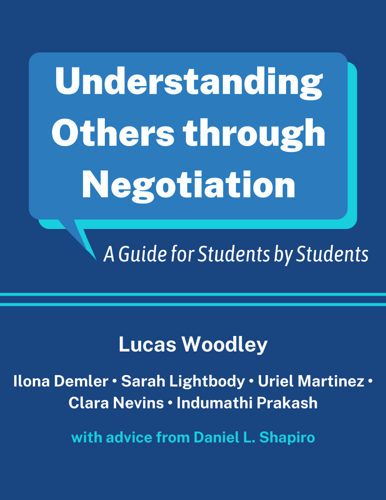 PON Live! Book Talk: Understanding Others Through Negotiation: A Guide ...