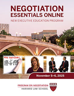 Negotiation Essentials Online cover